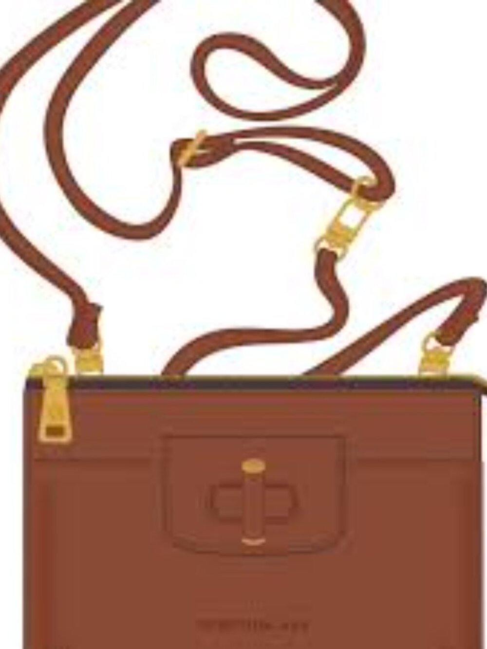 Spartina 449 Siren Lindsay Phone Crossbody - Slate Blue - Picture 15 of 15